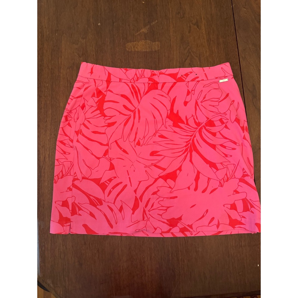 Rafaella Women's Comfort Waistband Stretch‎ Skort in Carmine Rose
